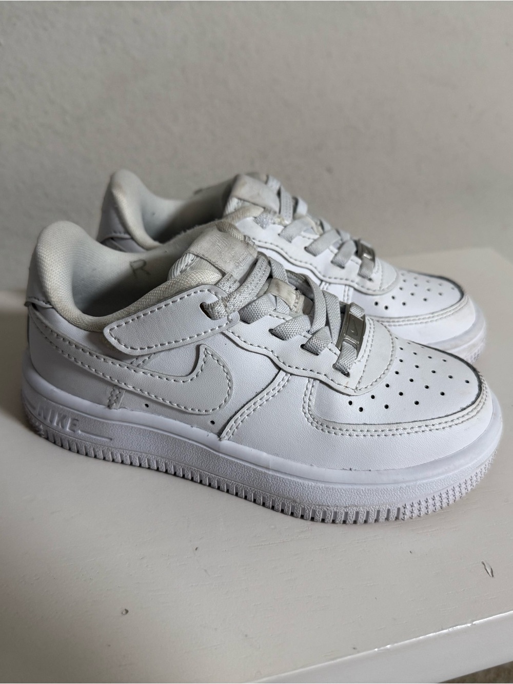 Nike White Low-Top Kids' Sneakers